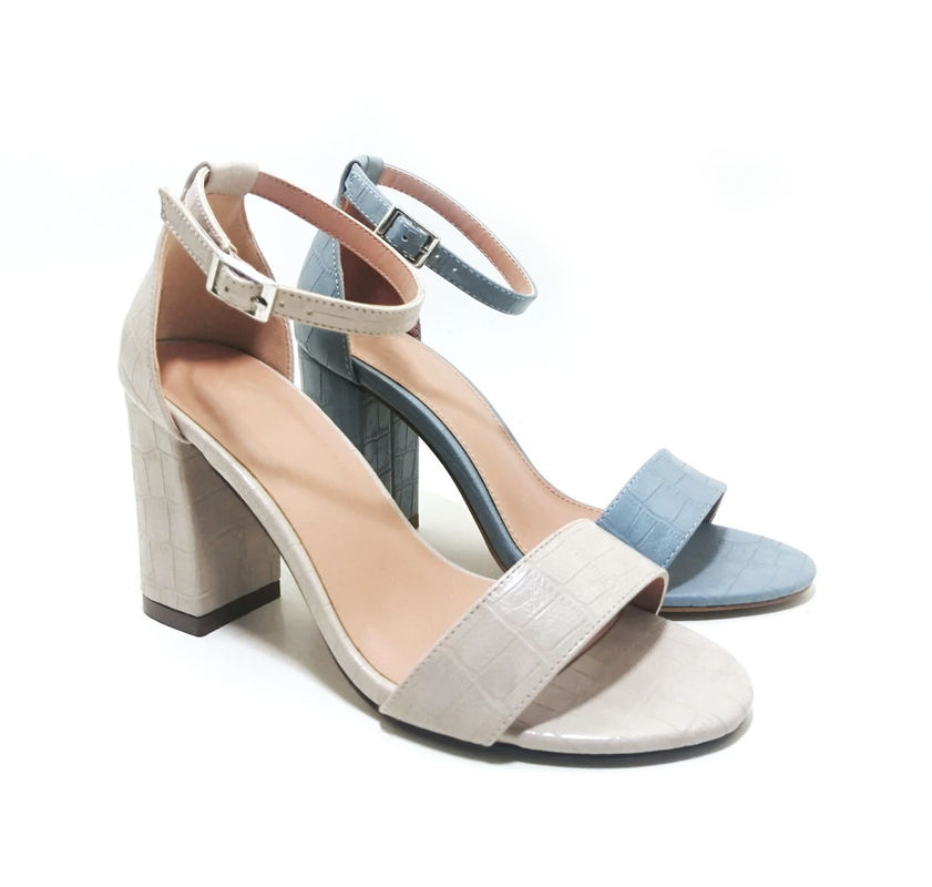 customized Rhinestone Heeled Sandals Open Toe Stiletto Heel Type