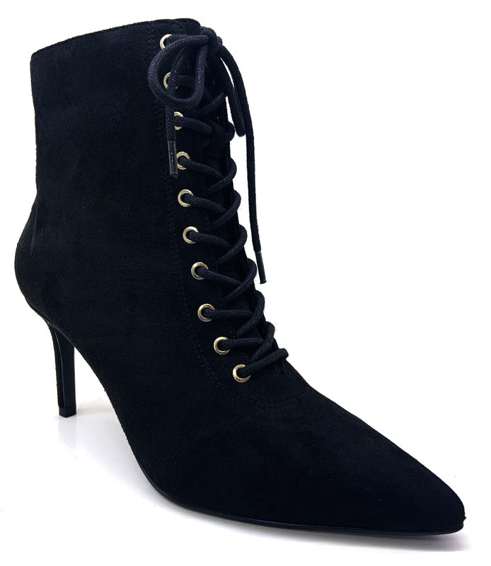Comfortable Stiletto Heel Women Shoe Boots With Solid Pattern Type