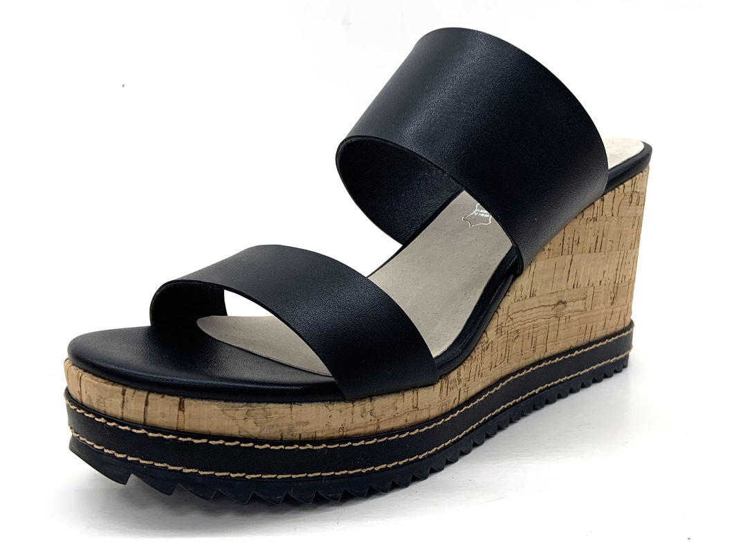 Regular Size Womens Mule Heels With Solid Pattern High Heel 3 Inch 4.5 Inch