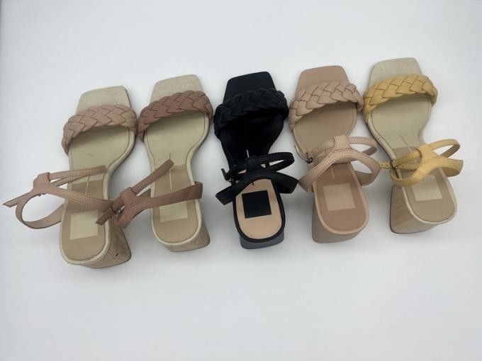 Party Cocktail Leather Womens Pump Heels Slip On Type For Spring Summer