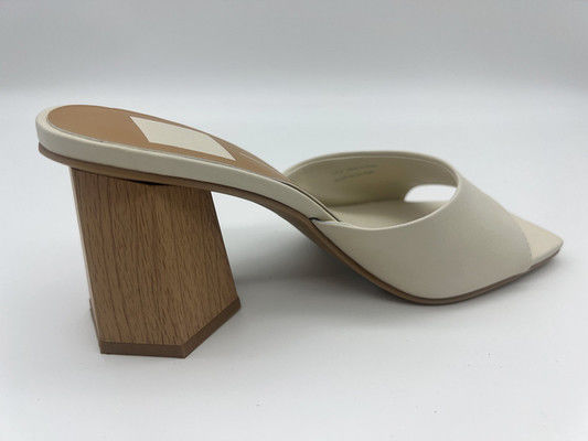 Block type Womens Mule Heels With Open Toe OEM ODM