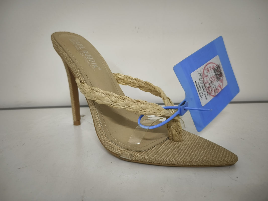 OEM Color Ladies Stiletto Heels With Rubber Outsole Material High Heel 3-4.5In
