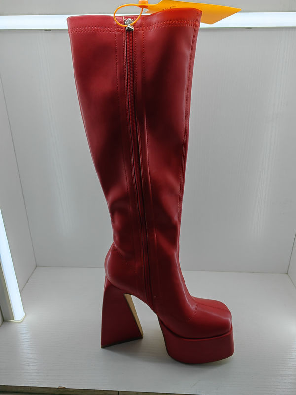 Mid Calf Comfortable Ladies Boot Shoes With Rubber Outsole For Versatile Casual Wear