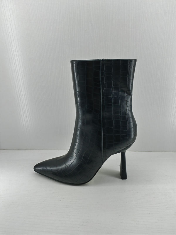 Rubber Outsole Women Shoe Boots Stiletto Heel For Casual Occasion Women S Outfits