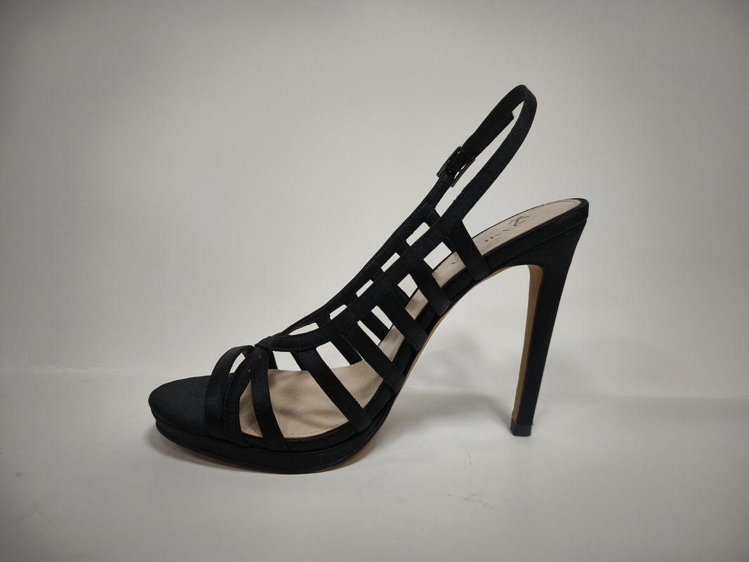 Open Toe Womens High Heel Sandals With Stiletto Heel Type 0.5-1kg