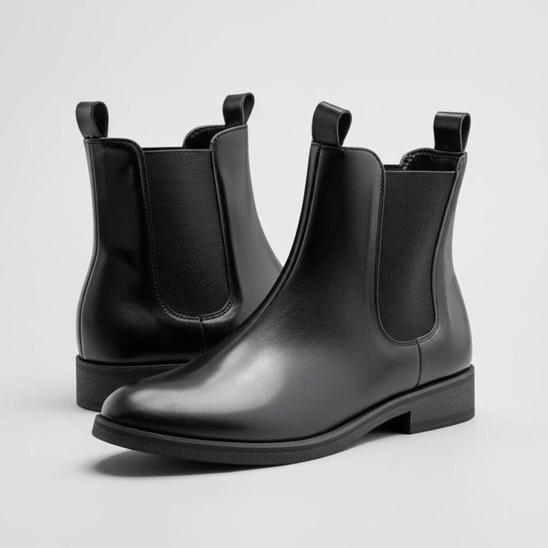 Women's Chelsea Boots with Durable PU Sole and Ankle Shaft Height Perfect for Professional Environments Size 5-11